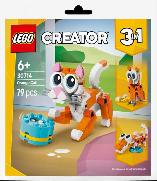LEGO&reg; Creator 30714 - Orange Katze - Recruitment Bags Polybeutel