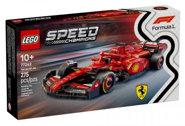 LEGO&reg; Speed Champions 77242 - Ferrari SF-24 F1&reg; Rennauto (275 Teile)