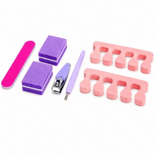 7-teiliges Pediküre-Nagelset, 2 verschiedene Ausführungen