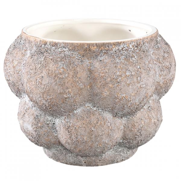 PTMD Blumentopf „Fareeda L“, braun, 21 cm