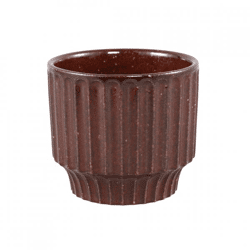 PTMD Blumentopf Hodor XS dunkelbraun 11 cm