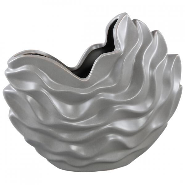 PTMD Blumentopf Kaylagh L grau 25 cm