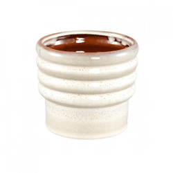 PTMD Melisa S Flower Pot, Cream, 12 cm