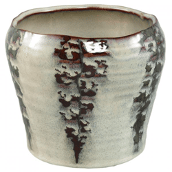 PTMD Arpit XL Flower Pot, Gray-Green, 16.5 cm