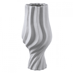 PTMD Clair L Vase, Gray, 38 cm