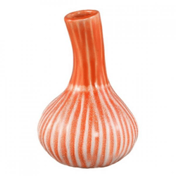 PTMD Vase „Jaclyne L“, orange, 17 cm