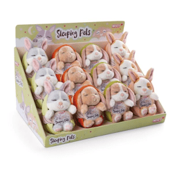 Sleeping Pets Bunnies - Kuscheltier Sortiment - 12 cm
