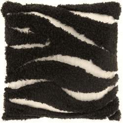 Unique Living Kissen „Marina“, schwarz, 45 x 45 cm