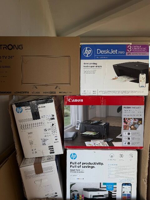 Amazon Returns Mixed Electronics, Printers & Office Equipment Lot - 341 Items