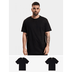 bequemes Denim Project Herren T-Shirt Denim mit Baumwolle Schwarz