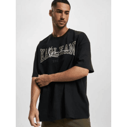 bequemes Karl Kani Herren T-Shirt 300 g/m² mit Baumwolle Schwarz