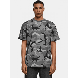 bequemes Urban Classics Herren T-Shirt Oversize 240 g/m² mit Baumwolle Camouflage