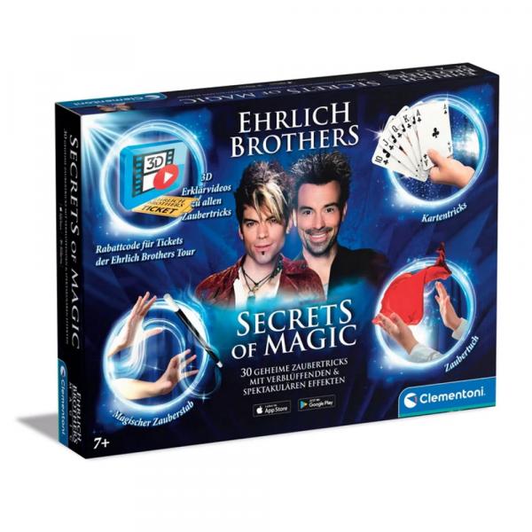 Clementoni 59312 - Secrets of Magic - Zauberkasten Ehrlich Brothers