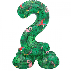 Folat folieballon staand 2 Jungle vibe 41 cm