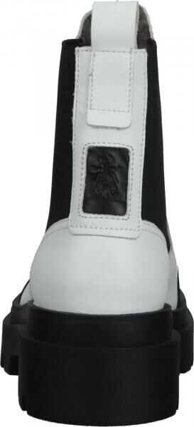 Komfortable FLY London Stiefelette Schlupfschuhe f&uuml;r Damen P144879 001 Wei&szlig;