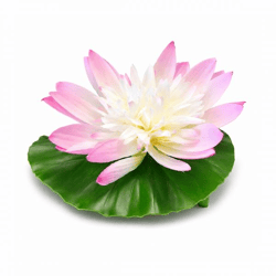 Kunstblume Lotus, rosa, 12 cm