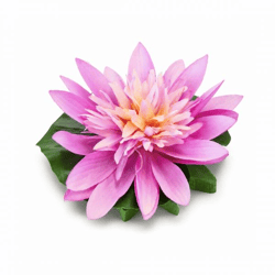 Kunstblume Lotus, violett, 12 cm
