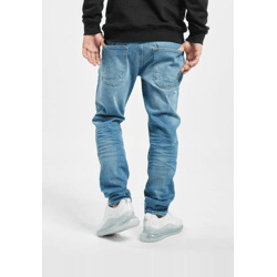 lässige Petrol Industries Herren Jeans Straight Fit Stretch Reißverschluss mit Baumwolle Blau