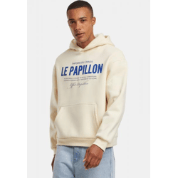 lässiger Mister Tee Herren Hoodie Kapuze 330 g/m² mit Baumwolle Ecru-Weiß