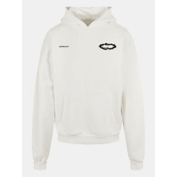 lässiger MJ Gonzales Herren Hoodie Oversize 460 g/m² mit Baumwolle Weiß