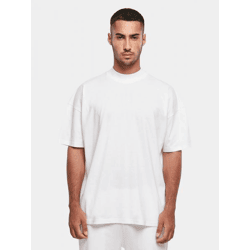 Casual Build Your Brand Men's Oversized T-Shirt, 220 g/m², Cotton, White