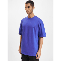 lässiges DEF Herren T-Shirt Oversize mit Baumwolle Blau