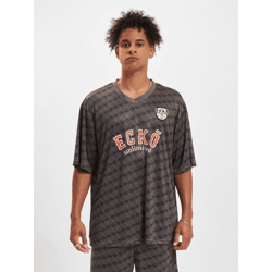 lässiges Ecko Unltd. Herren T-Shirt Schwarz/Grau