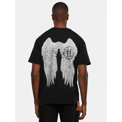 lässiges Forgotten Faces Herren T-Shirt Oversize mit Baumwolle Schwarz
