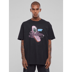lässiges Mister Tee Herren T-Shirt Oversize mit Baumwolle Schwarz
