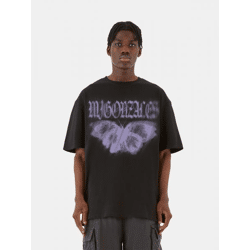 lässiges MJ Gonzales Herren T-Shirt Oversize 240 g/m² mit Baumwolle Schwarz