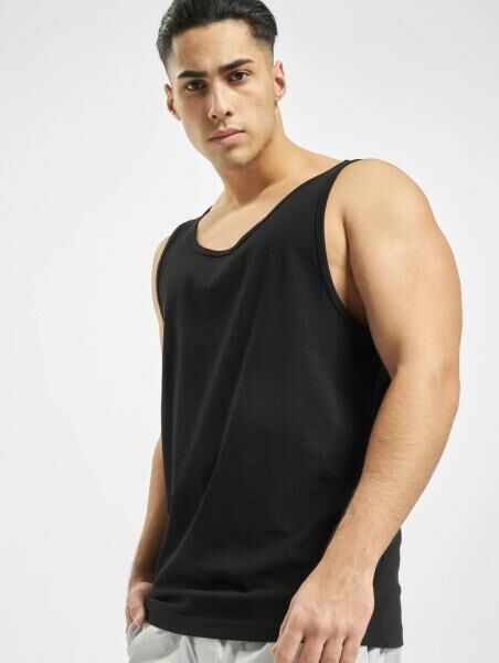 l&auml;ssiges Urban Classics Herren T-Shirt 200 g/m&sup2; mit Baumwolle Schwarz