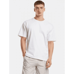 lässiges Urban Classics Herren T-Shirt 310 g/m² mit Baumwolle Weiß