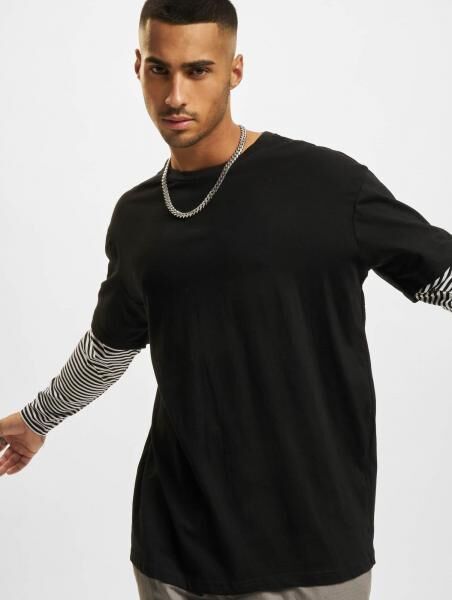 l&auml;ssiges URBAN CLASSICS Herren T-Shirt Oversize 180 g/m&sup2; mit Baumwolle Schwarz