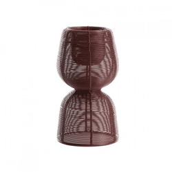 Light & Living theelichthouder Aroha bordeaux 24 cm