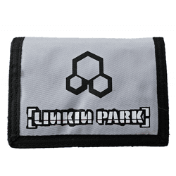 Linkin Park Stylish Band Wallet with Logo Design, Gray