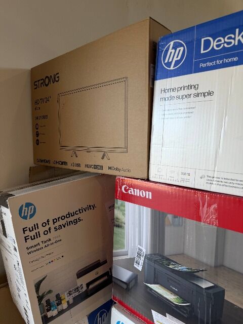 Mixed Electronics, Printers & Office Equipment Pallet - 24 Items - Amazon Returns