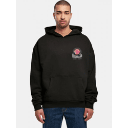 moderner Merchcode Herren Hoodie Oversize 460 g/m² mit Baumwolle Schwarz