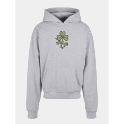 moderner Mister Tee Herren Hoodie 460 g/m² mit Baumwolle Grau
