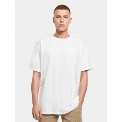 modernes Build Your Brand Herren T-Shirt Oversize 240 g/m² mit Baumwolle Weiß