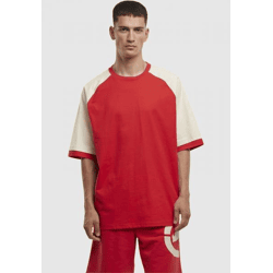 modernes Ecko Unltd. Herren T-Shirt Rippbündchen Oversize mit Baumwolle Rot