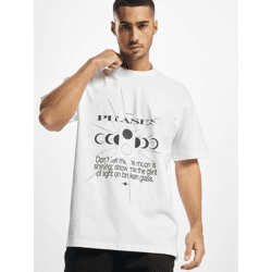 modernes Mister Tee Herren T-Shirt 240 g/m² mit Baumwolle Weiß