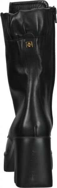 Modische h&ouml;gl Stiefelette Schn&uuml;rschuhe f&uuml;r Damen 4-105533 0100 Schwarz