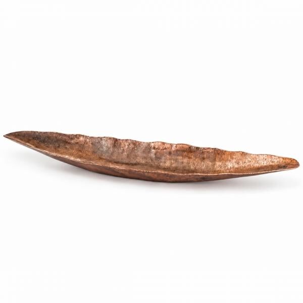 PTMD-Schale „Semin“, rustikal, kupferfarben, 73 cm