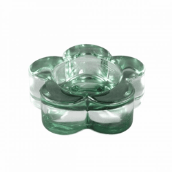 PTMD Teelichthalter „Bloomy“, grün, 9 cm