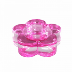 PTMD Teelichthalter „Bloomy“, rosa, 9 cm