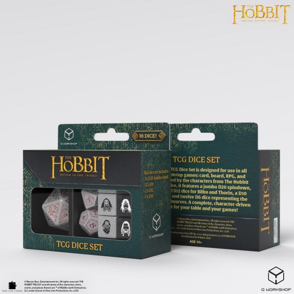 Q Workshop - Der Hobbit: TCG W&uuml;rfelset: Strahlende Morgend&auml;mmerung (16 W&uuml;rfel)