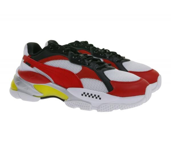 Sportliche PUMA X Scuderia Ferrari Cell Epsilon Damen oder Herren Sneaker mit Cell-Technologie Sport-Schuhe Motorsport-Inspiriert 306512 01