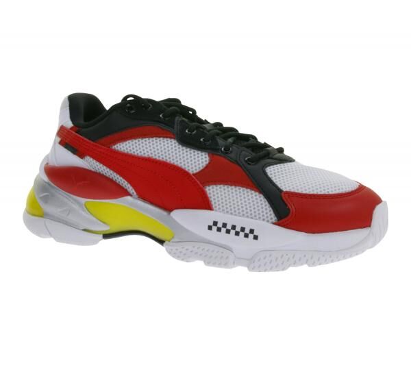 Sportliche PUMA X Scuderia Ferrari Cell Epsilon Damen oder Herren Sneaker mit Cell-Technologie Sport-Schuhe Motorsport-Inspiriert 306512 01