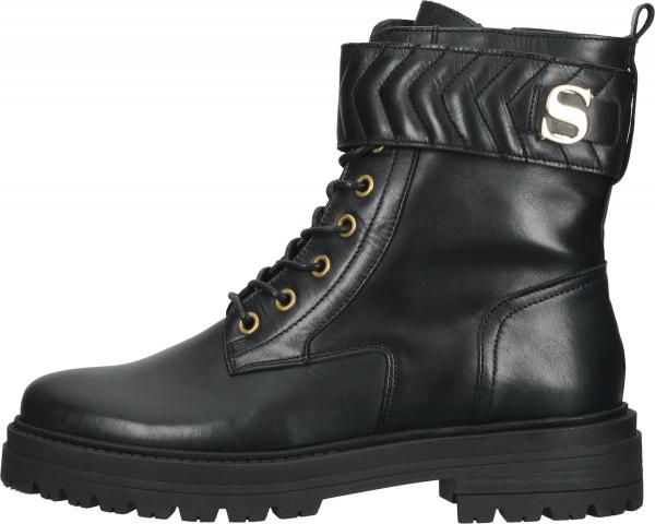 Trendige SCAPA Stiefelette Schn&uuml;rschuhe f&uuml;r Damen 21/6664 900 Schwarz