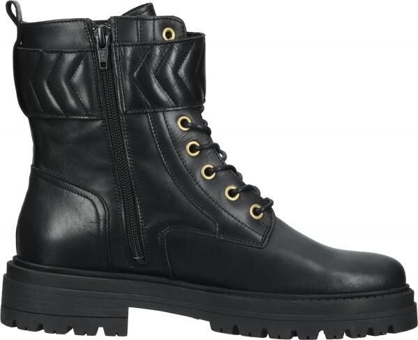 Trendige SCAPA Stiefelette Schn&uuml;rschuhe f&uuml;r Damen 21/6664 900 Schwarz